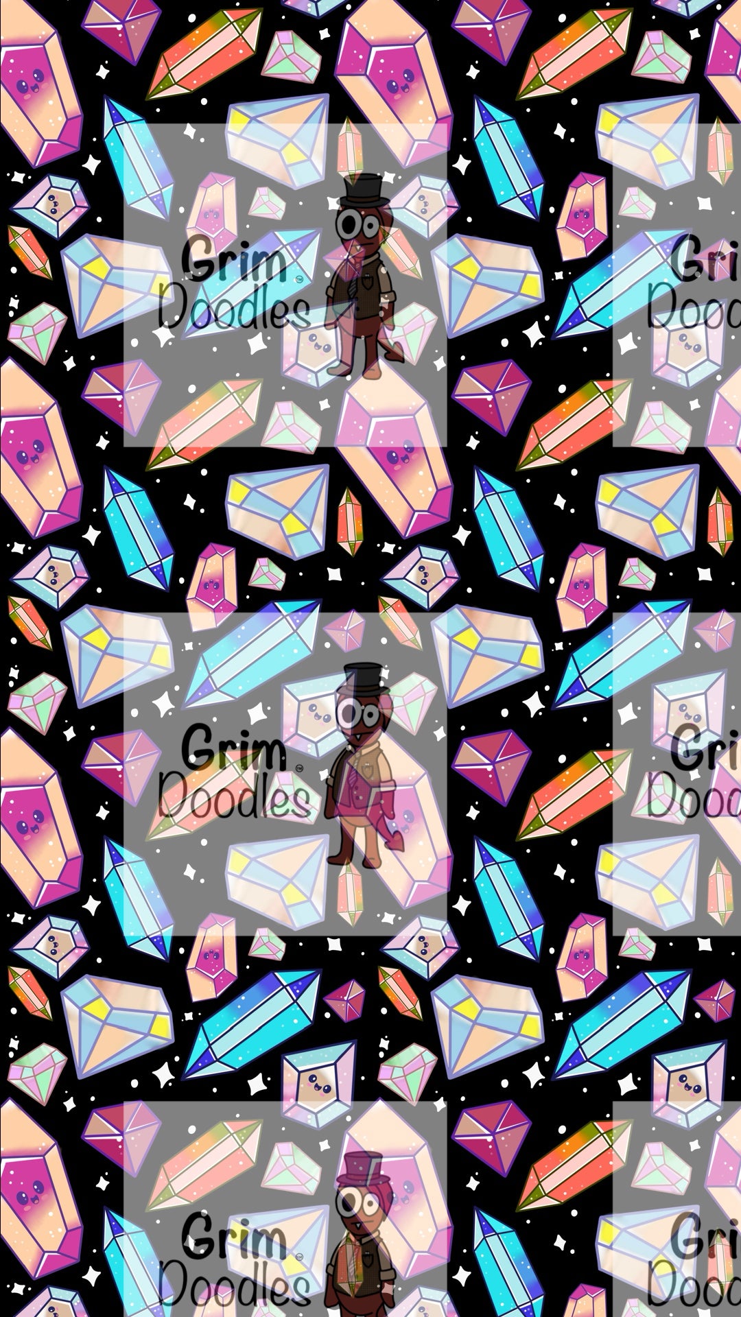 Crystal Familiars Mobile Phone Wallpaper