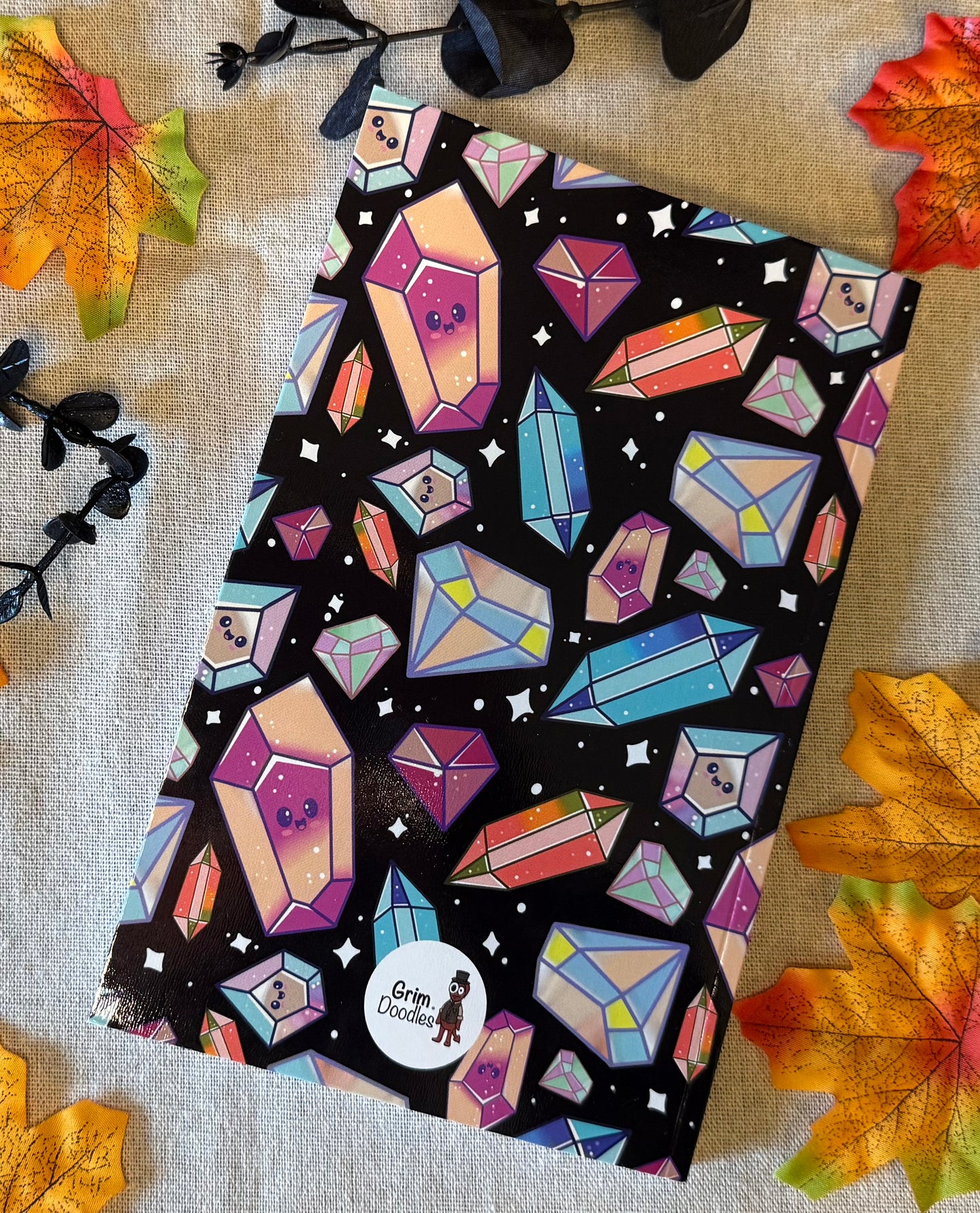 Crystal Familiars Gloss Cover A5 Journal/Notebook