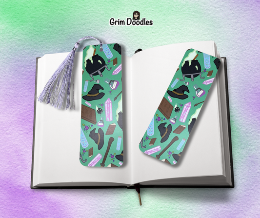 Bubbling Brew Bookmark - 300gsm