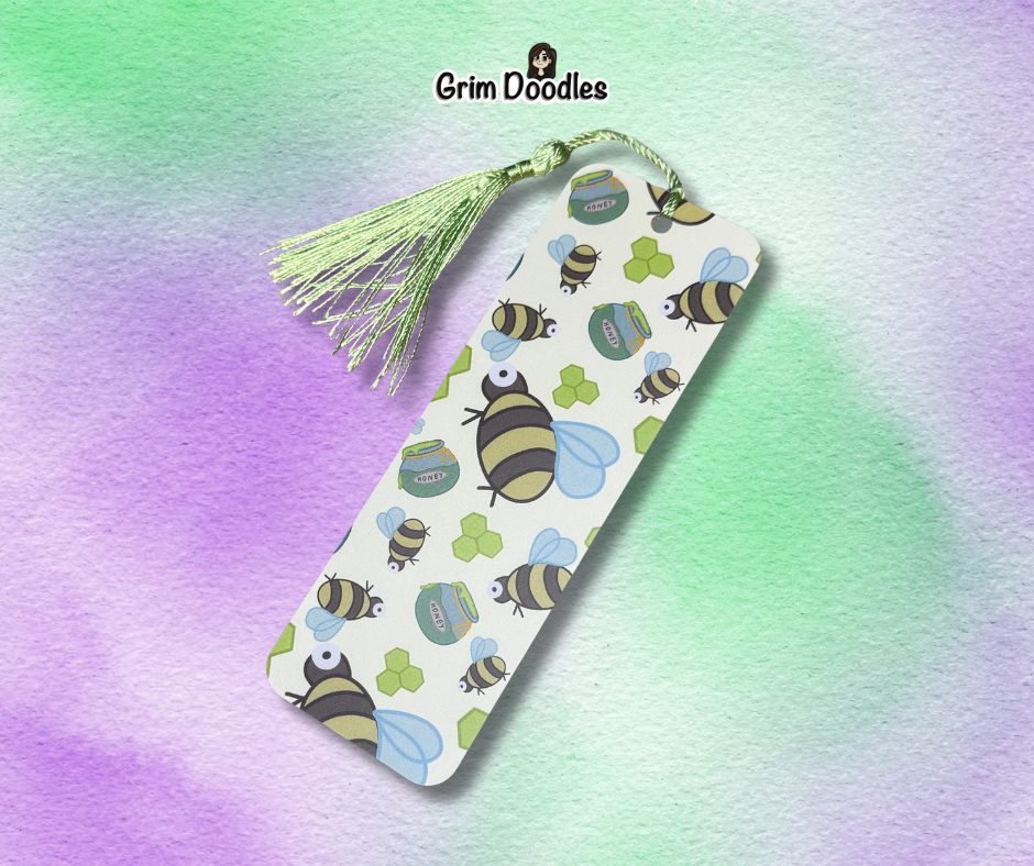 Beeatrix Bee Bookmark - 300gsm