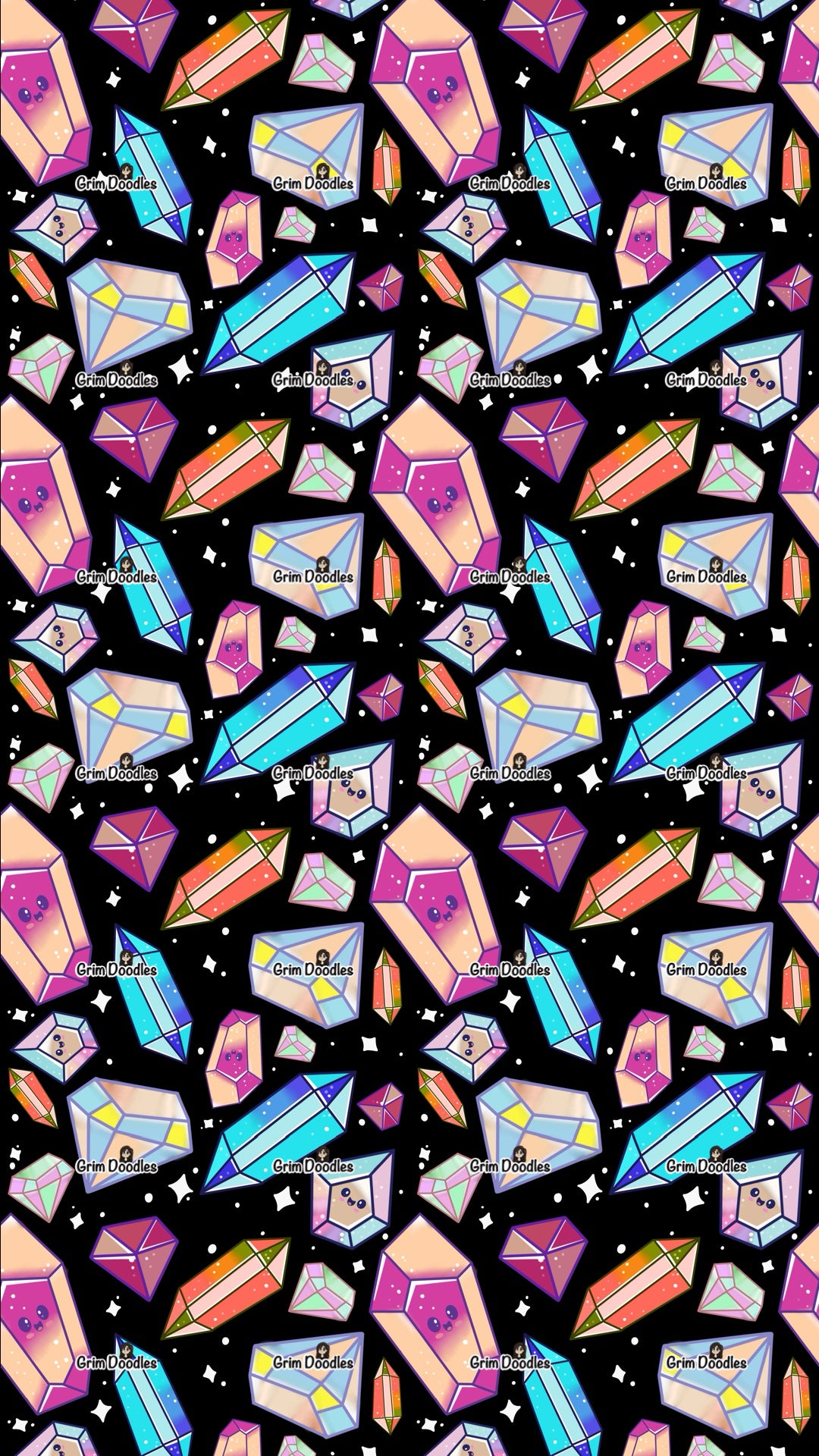 Crystal Familiars Mobile Phone Wallpaper