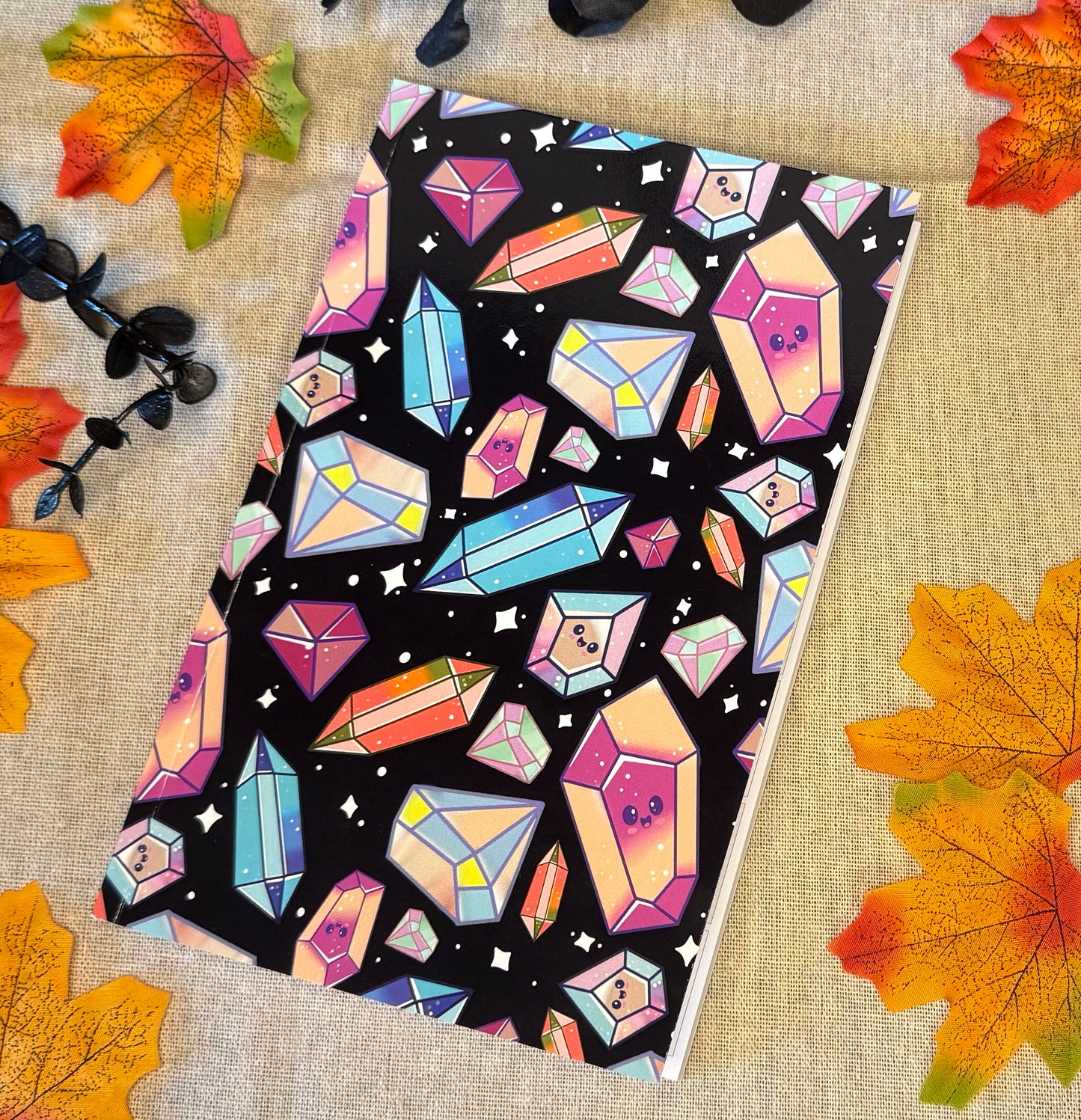 Crystal Familiars Gloss Cover A5 Journal/Notebook