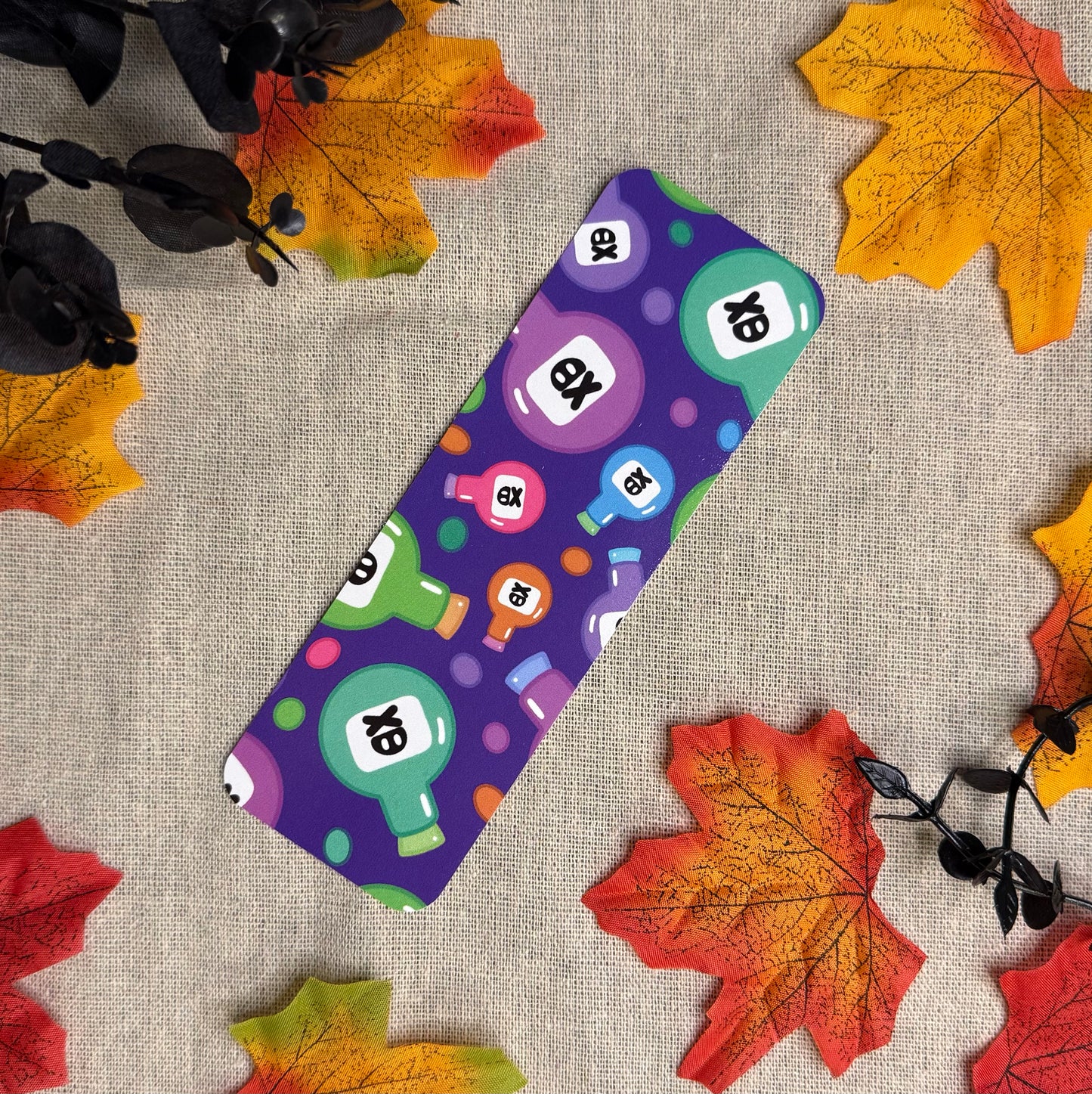 Vials And Venom Bookmark - 400gsm