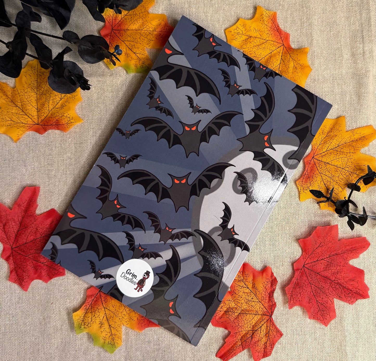 Night Birds Gloss Cover A5 Journal/Notebook