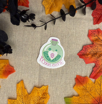 Toxic Cutie Die-Cut Sticker