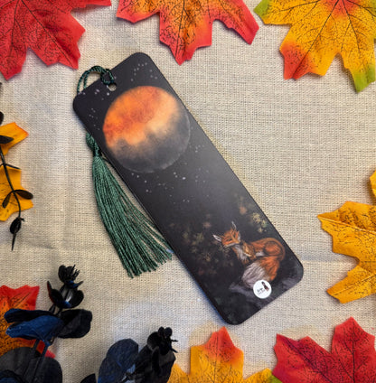 Nightfall Fox Bookmark - 400gsm