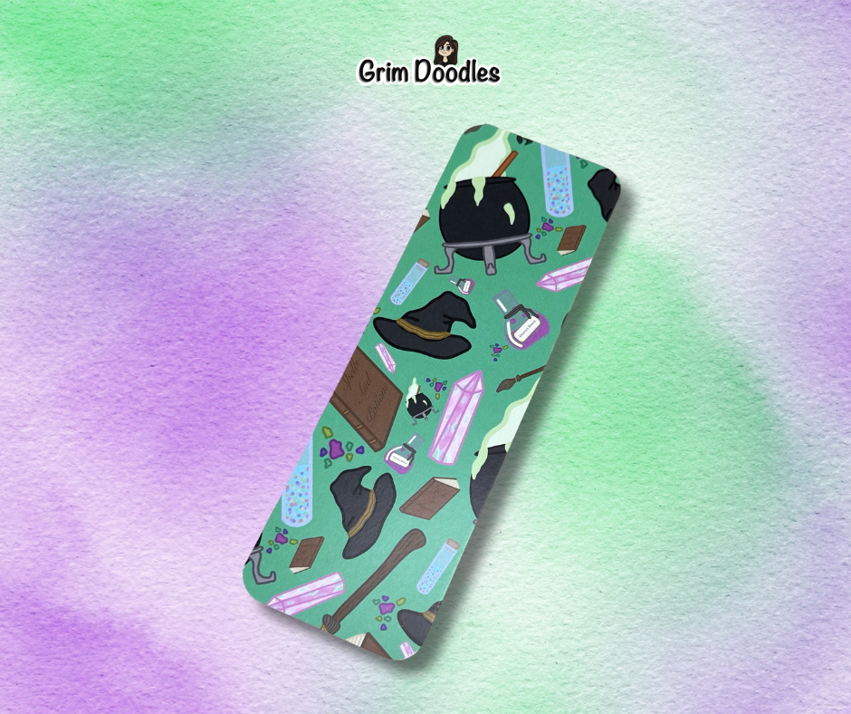 Bubbling Brew Bookmark - 300gsm