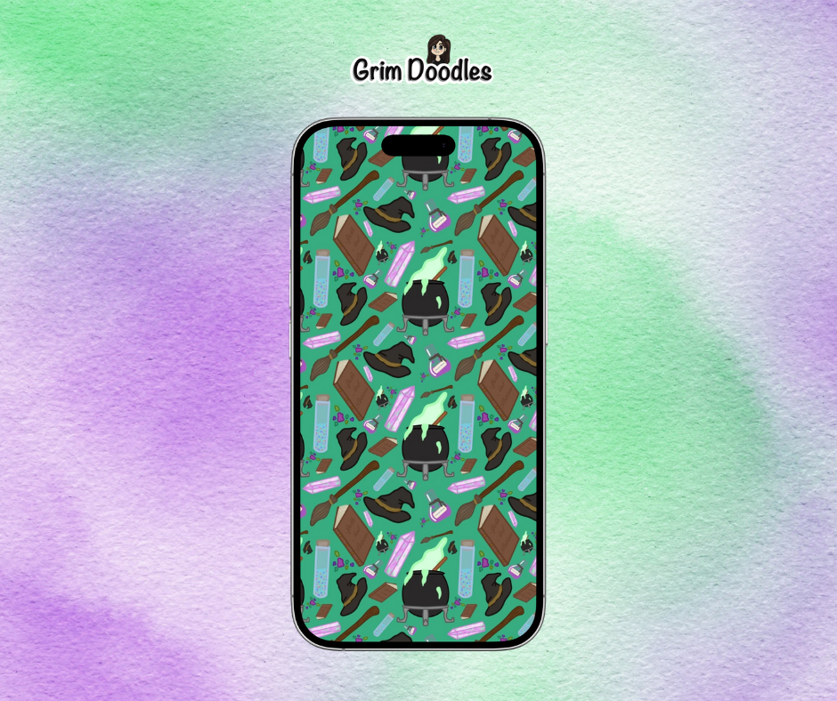 Bubbling Brew Mobile Phone Wallpaper