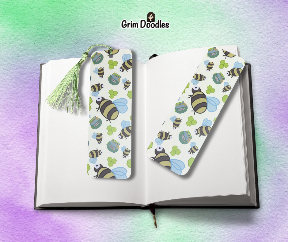 Beeatrix Bee Bookmark - 300gsm