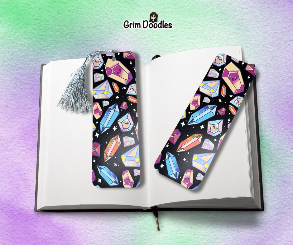 Crystal Familiars Bookmark - 300gsm