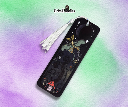 Mushys And Moths Bookmark - 400gsm