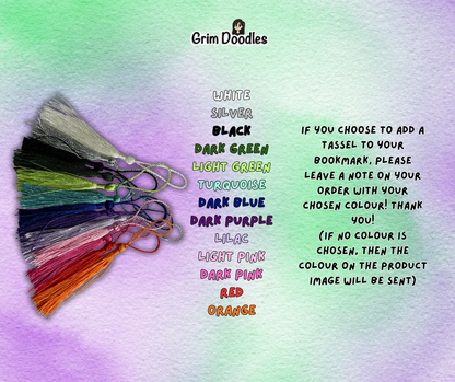 Nightfall Fox Bookmark - 400gsm