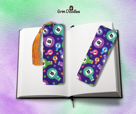Vials And Venom Bookmark - 400gsm
