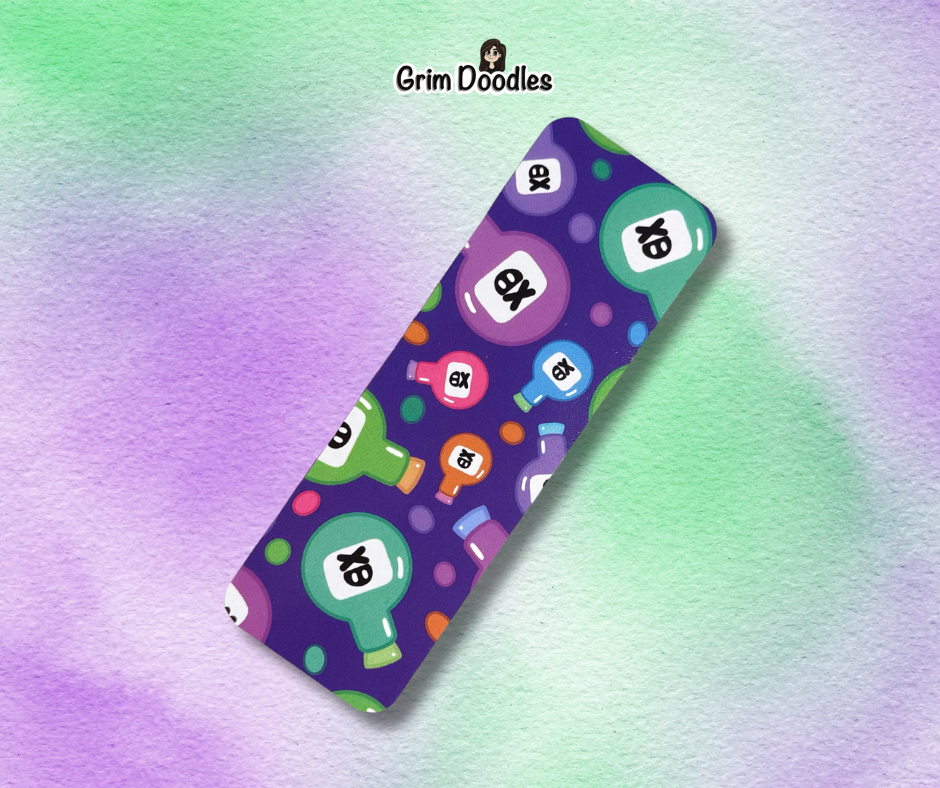 Vials And Venom Bookmark - 400gsm