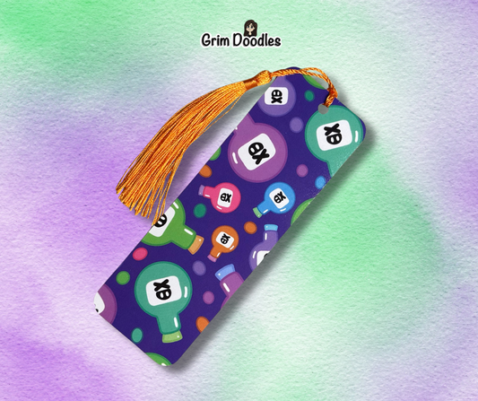 Vials And Venom Bookmark - 400gsm