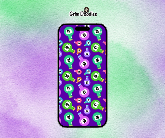 Vials and Venom Mobile Wallpaper